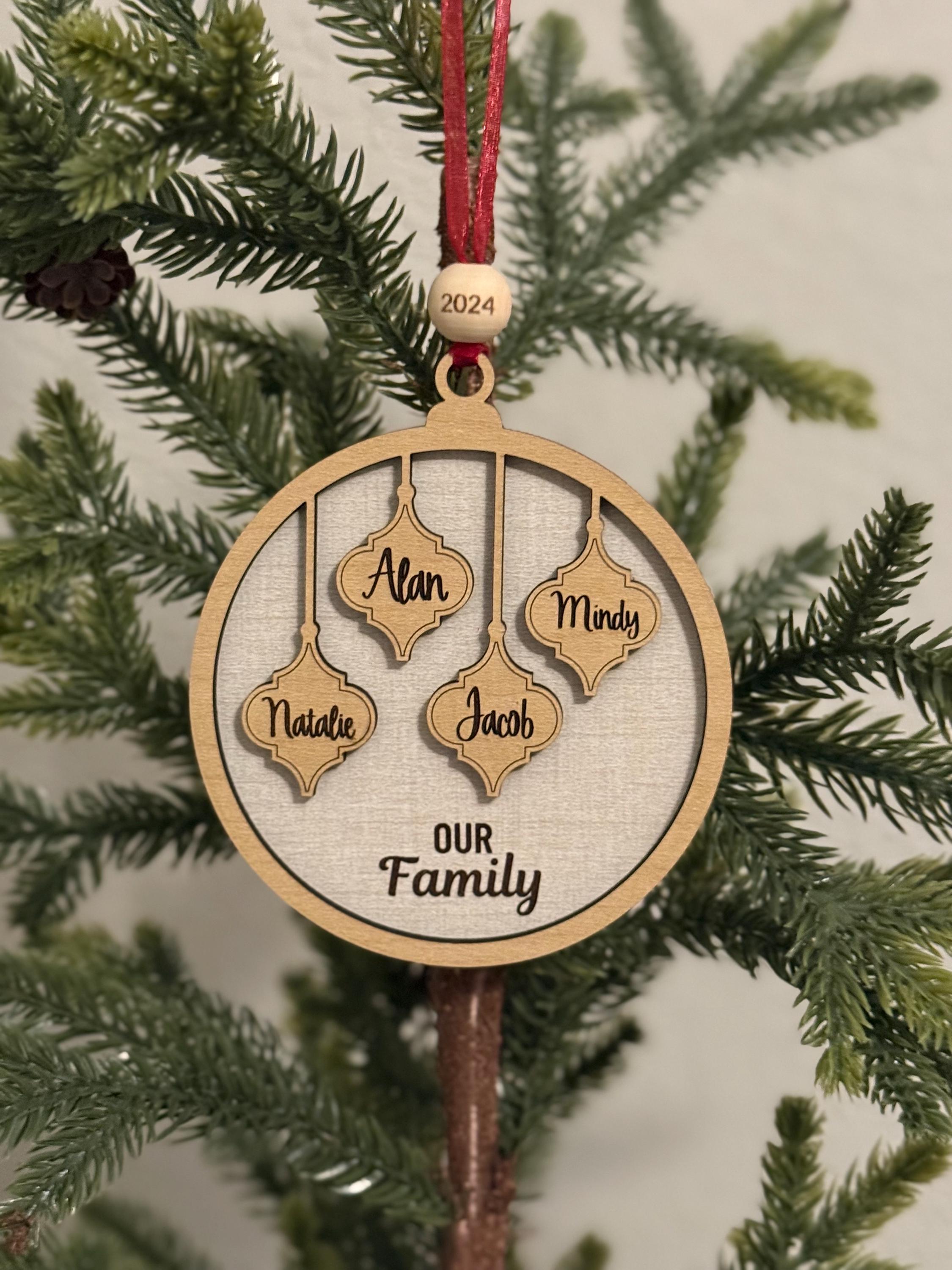 Personalized Family Ornament