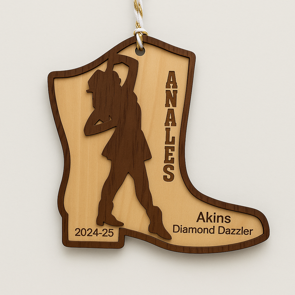 Personalized Drill Team Ornament