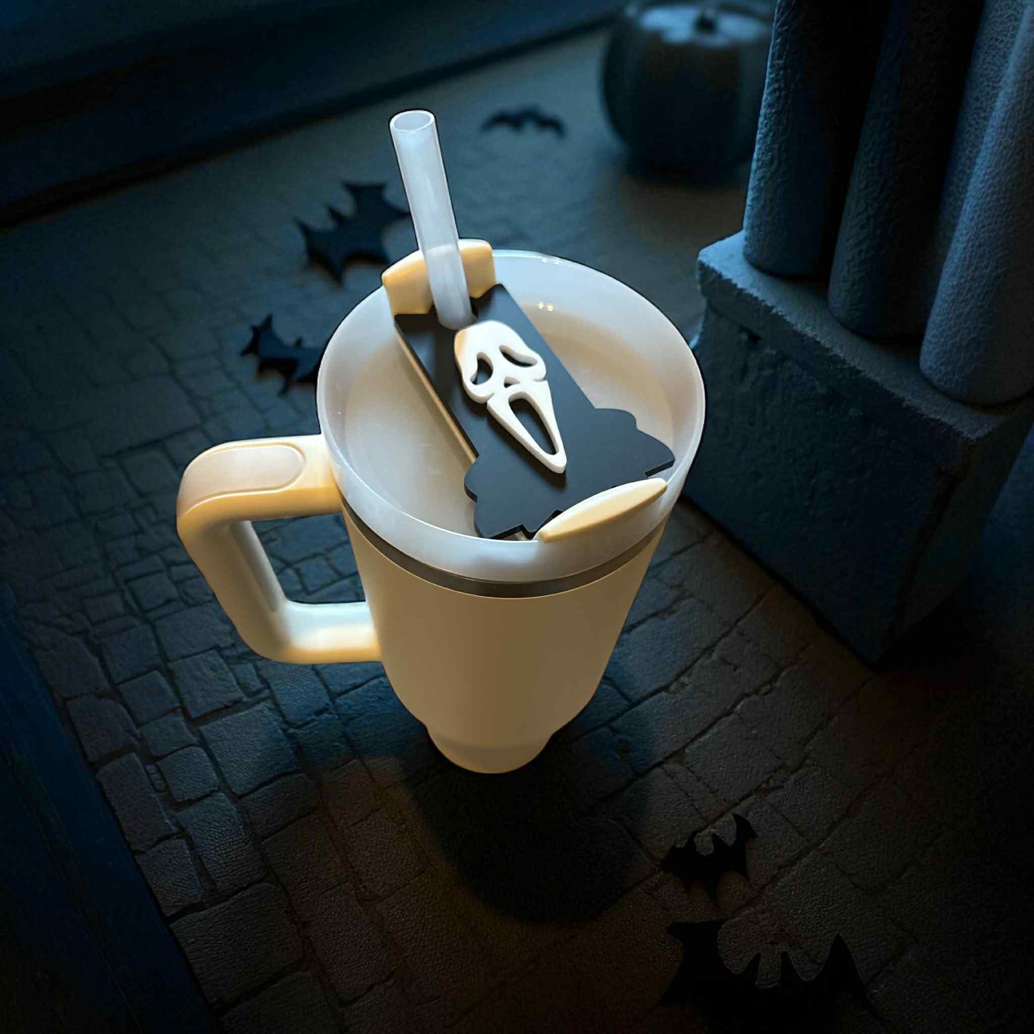 Stanley Quencher H2.0 Halloween Plate Tag