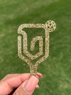 Jumbo Acrylic Paperclip Bookmarks