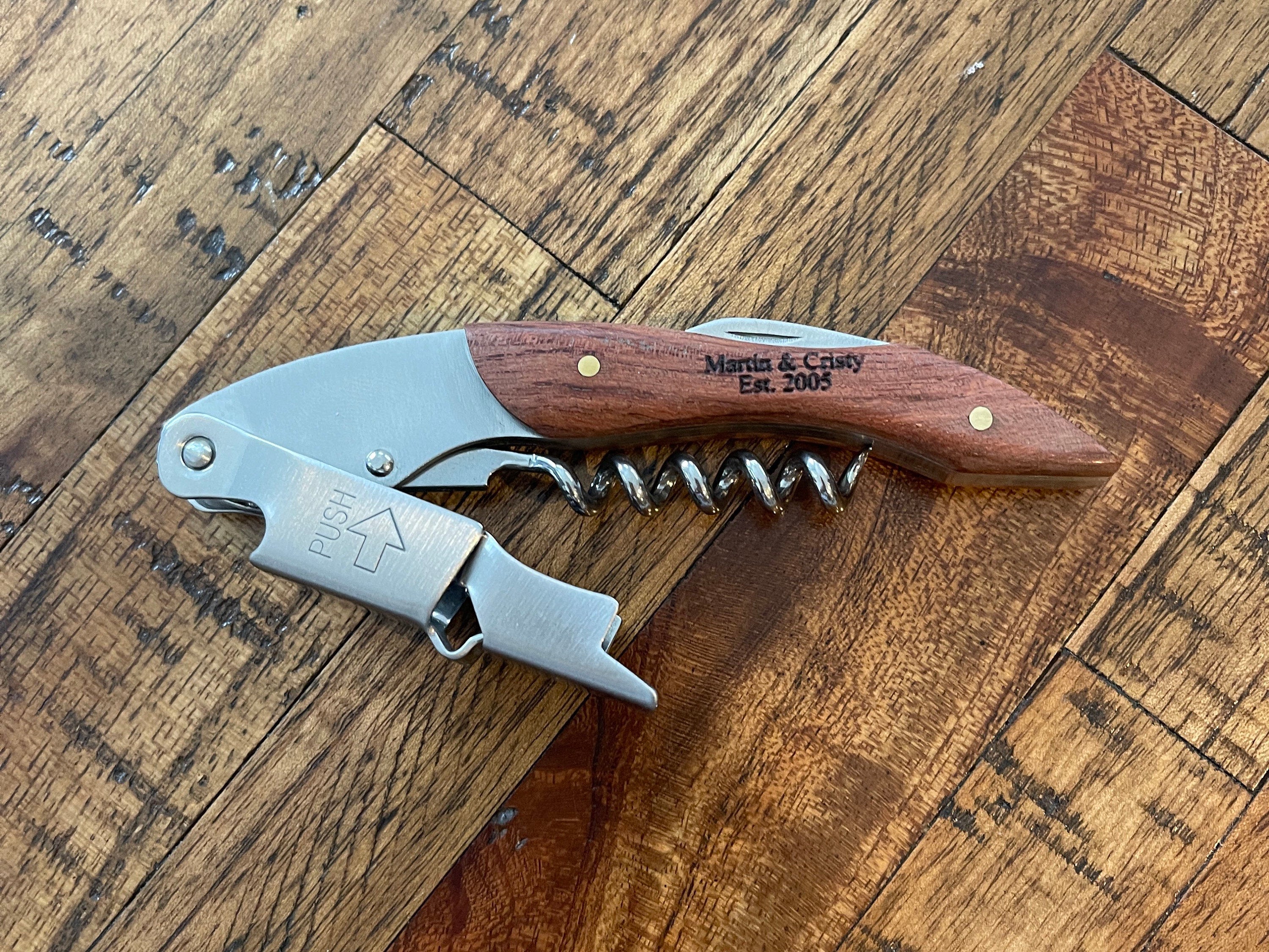 Personalized Wine Opener