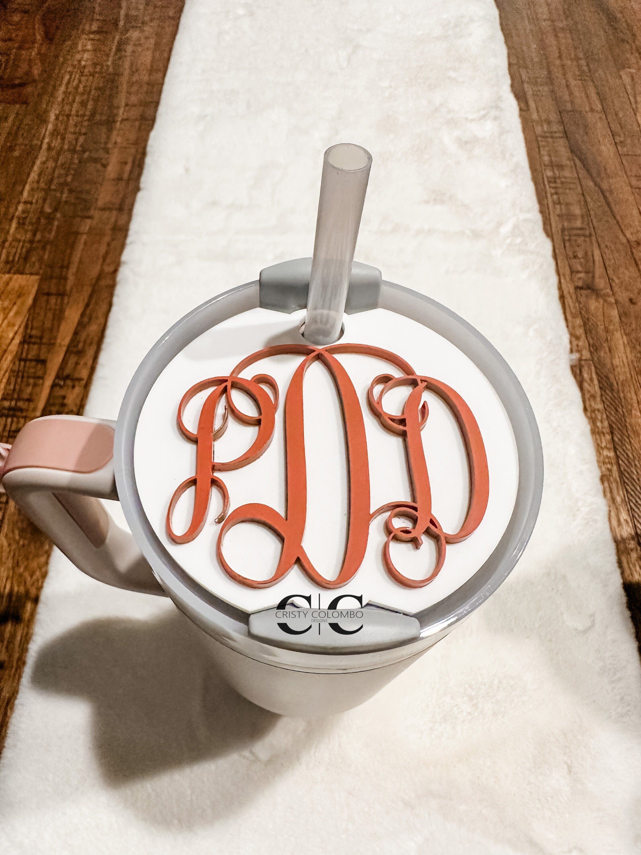 Monogram Stanley Name Plate