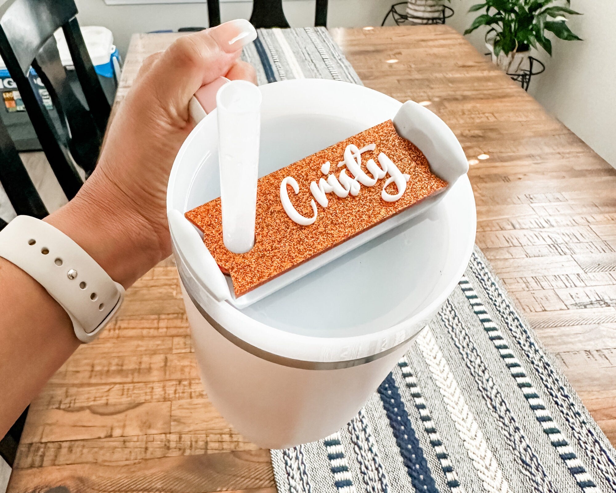Personalized Stanley Tumbler Cup Accessory