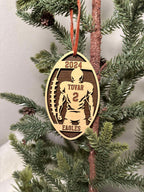 Personalized Football Ornament