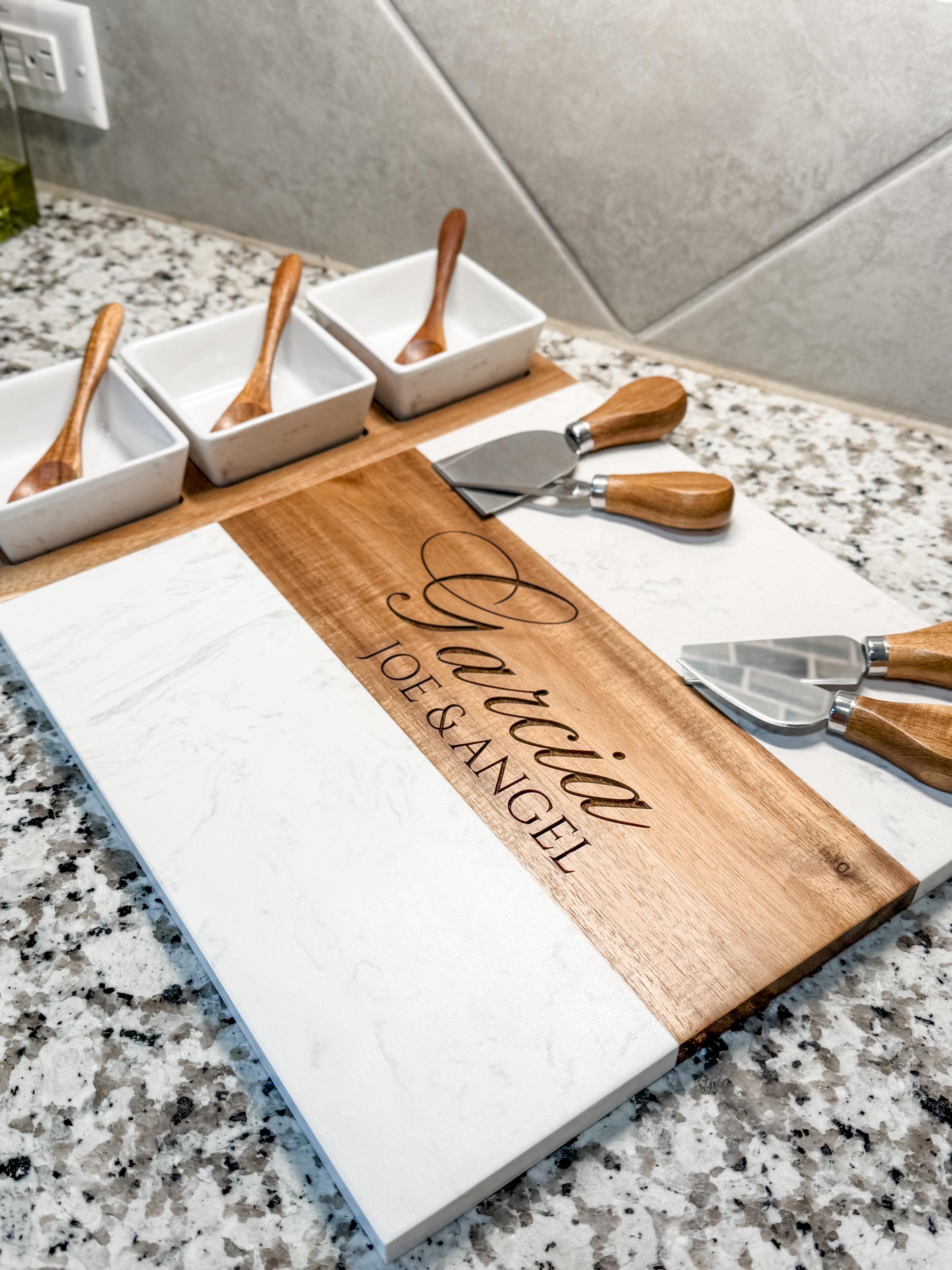 Personalized Wood Serving Board