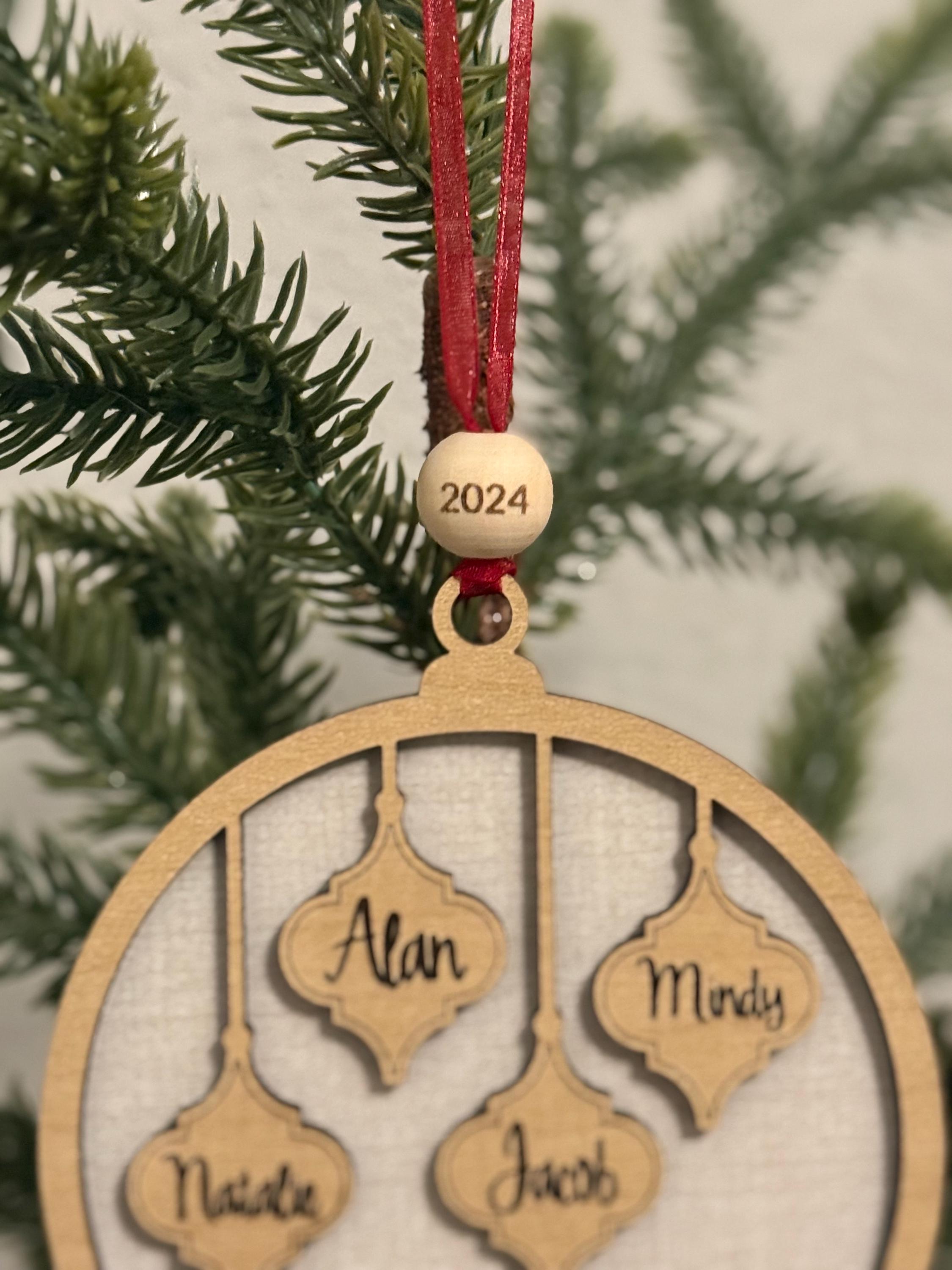Personalized Family Ornament