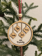 Personalized Family Ornament