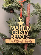 Family Name Ornament