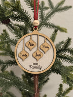 Personalized Family Ornament